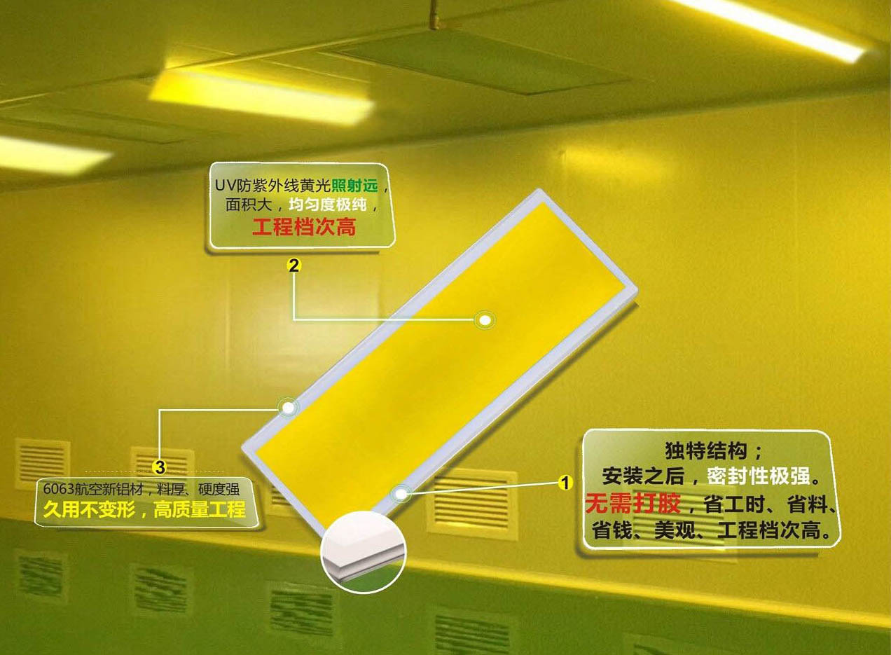 黄光平板灯：为车间生产提供安全、高效的照明方案